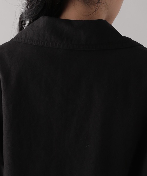 studio CLIP(スタディオクリップ)の「《Natural by studio CLIP》ヘリンボントレンチコート(トレンチコート・レディース・ブラック/カーキ・FREE)」の17枚目の写真