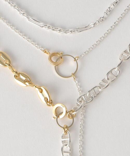 Soierie（ソワリー）の「＜Soierie＞layered 3p ネックレス 