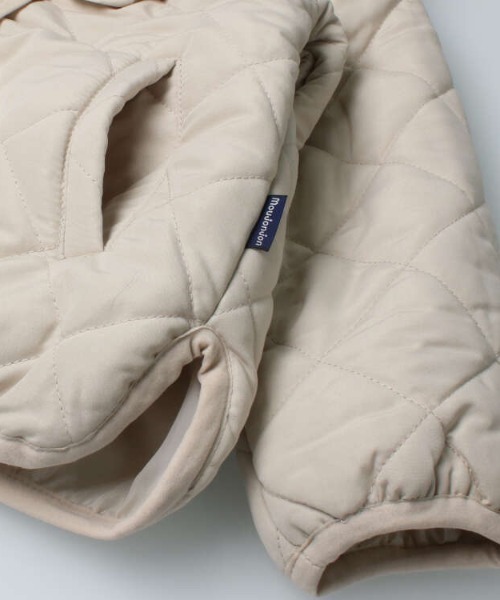 Moujonjon(ムージョンジョン)の「ポリピーチ衿付ジャケット(その他アウター・キッズ・オートミール/カーキブラウン・90/100/110/120/130/140)」の9枚目の写真