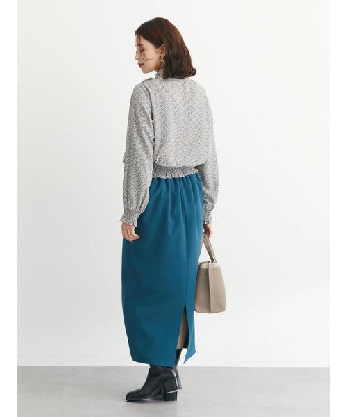 Green Parks(グリーンパークス)の「Iラインスカート*(スカート・レディース・ベージュ/ブラック/グリーン・FREE)」の17枚目の写真