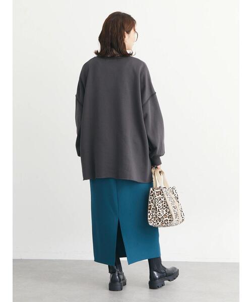 Green Parks(グリーンパークス)の「Iラインスカート*(スカート・レディース・ベージュ/ブラック/グリーン・FREE)」の12枚目の写真