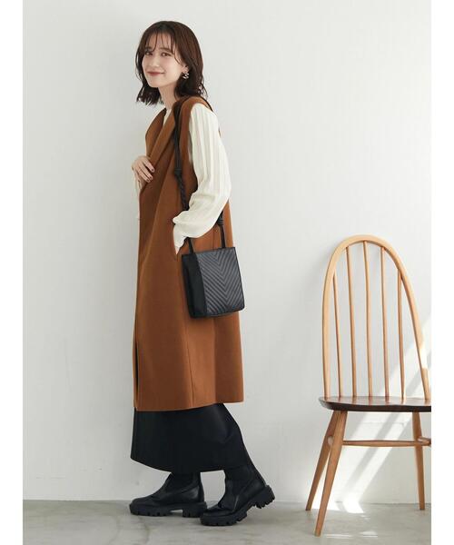 Green Parks(グリーンパークス)の「Iラインスカート*(スカート・レディース・ベージュ/ブラック/グリーン・FREE)」の21枚目の写真