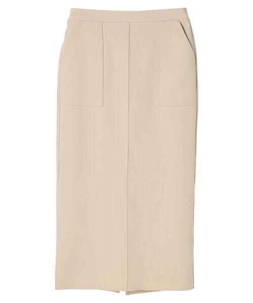 Green Parks(グリーンパークス)の「Iラインスカート*(スカート・レディース・ベージュ/ブラック/グリーン・FREE)」の22枚目の写真