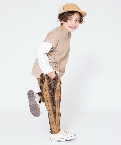 BRANSHES(ブランシェス)の「フライトキャップ(キャップ・キッズ・ベージュ/ブラック・L/M)」の10枚目の写真