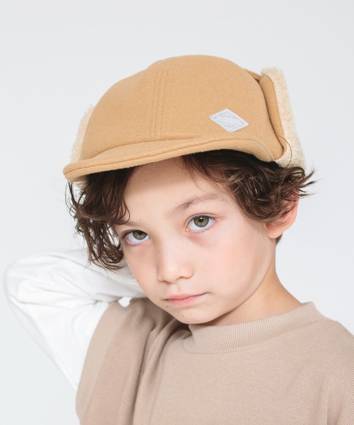 BRANSHES(ブランシェス)の「フライトキャップ(キャップ・キッズ・ベージュ/ブラック・L/M)」の11枚目の写真