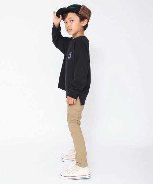 BRANSHES(ブランシェス)の「フライトキャップ(キャップ・キッズ・ベージュ/ブラック・L/M)」の5枚目の写真