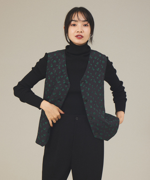 qualite（カリテ）の「シームレスタートルニット（ニット/セーター・レディース・ホワイト/ブラック/オレンジ/チャコールグレー・フリー）」の7枚目の写真