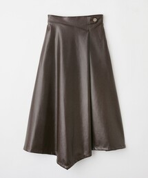 LOVELESS | アシンメトリーフェイクレザースカート(スカート)