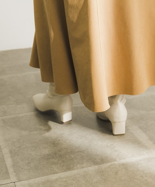 URBAN RESEARCH(アーバンリサーチ)の「ストレッチショートブーツ(ブーツ・レディース・ブラック/アイボリー/ベージュ系その他・38/37/39/36)」の13枚目の写真