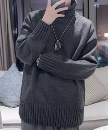 Anchor Smith | オーバータートルハイネックニット(ニット/セーター)