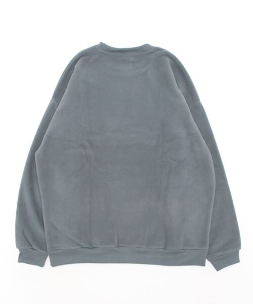 CORISCO(コリスコ)の「フラノフリース BIGトレーナー(M1)(スウェット・メンズ・アイボリー/グリーン/その他1/その他2/ブラック/ダークグリーン/ブルー系その他・MEDIUM/LARGE/X-LARGE)」の8枚目の写真