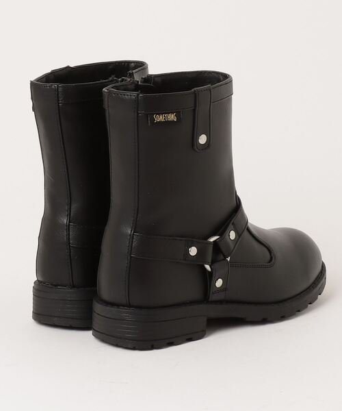 SOMETHING(サムシング)の「SOMETHING EDWIN SOM-3287 防水ブーツ(ブーツ・キッズ・ブラック・22.0cm/20.0cm/23.0cm/21.0cm)」の3枚目の写真