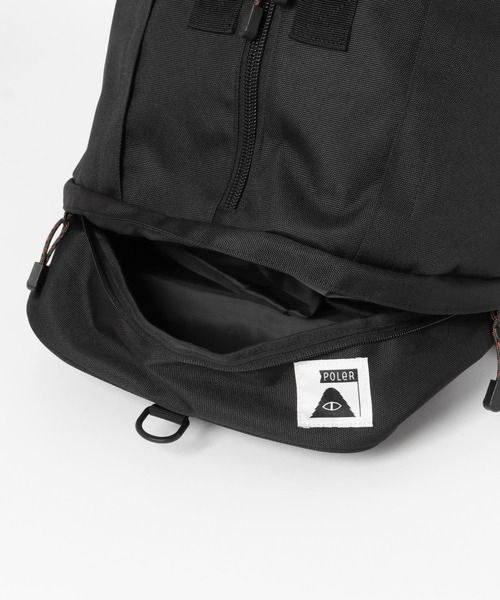 POLeR（ポーラー）の「POLeR　3WAY GEAR DUFFEL（バックパック/リュック・メンズ・オリーブ/ブラック・ONE）」の14枚目の写真