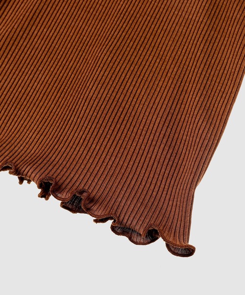 HAKUJI（ハクジ）の「Supima silk bra camisole（キャミソール・レディース・ブラウン/ブラック/ライトイエロー・ONE SIZE）」の5枚目の写真