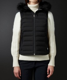 デサントゴルフレディースストレッチダウンベスト LUXE】エアーポケットストレッチダウンベスト | デサントゴルフ公式