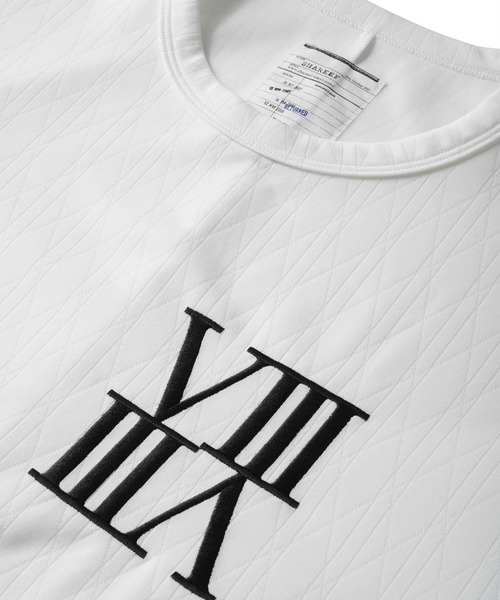 SHAREEF(シャリーフ)の「QUILT JQ S/S PO(Tシャツ/カットソー・メンズ・ホワイト/ブラック・1/2/3)」の11枚目の写真