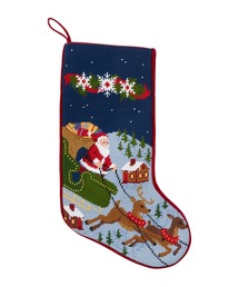 L.L.Bean（エルエルビーン）の「クリスマス・ニードルポイント・ストッキング（インテリア雑貨）」