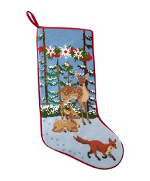 L.L.Bean（エルエルビーン）の「クリスマス・ニードルポイント・ストッキング（インテリア雑貨）」