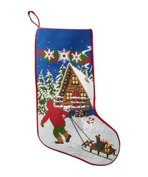 L.L.Bean（エルエルビーン）の「クリスマス・ニードルポイント・ストッキング（インテリア雑貨）」