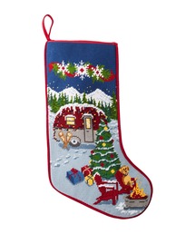 L.L.Bean（エルエルビーン）の「クリスマス・ニードルポイント・ストッキング（インテリア雑貨）」