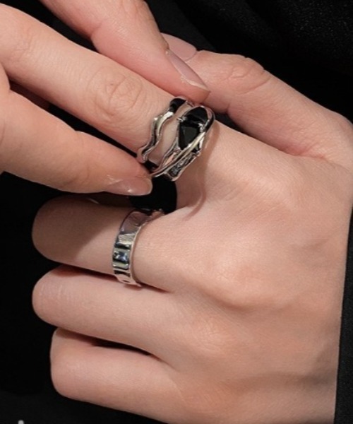 銀杯とシルバーリングセット セール】【累計販売数1万個突破】シルバー3セットリング（リング