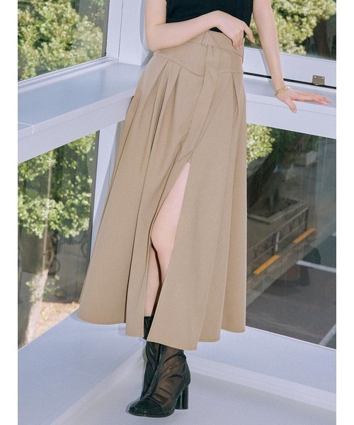 LILY BROWN（リリーブラウン）の「パンツドッキングラップスカート（スカート・レディース・ベージュ/ブラック/チェック・1/0）」の16枚目の写真