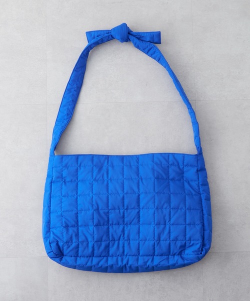 CIAOPANIC TYPY（チャオパニックティピー）の「□ナイロンキルティングBIGタスキショルダー（ショルダーバッグ・メンズ・ホワイト/ブラック/ブルー・ONE SIZE）」の9枚目の写真