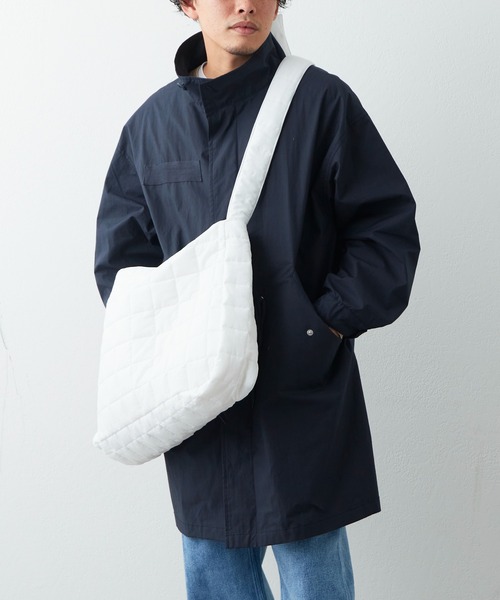 CIAOPANIC TYPY（チャオパニックティピー）の「□ナイロンキルティングBIGタスキショルダー（ショルダーバッグ・メンズ・ホワイト/ブラック/ブルー・ONE SIZE）」の16枚目の写真