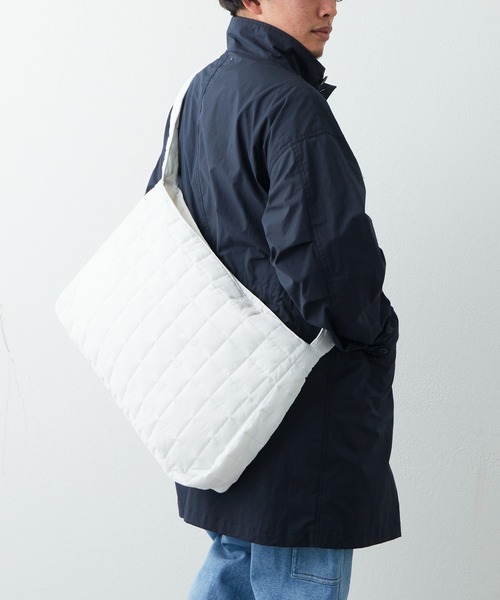 CIAOPANIC TYPY（チャオパニックティピー）の「□ナイロンキルティングBIGタスキショルダー（ショルダーバッグ・メンズ・ホワイト/ブラック/ブルー・ONE SIZE）」の17枚目の写真