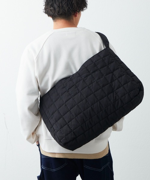 CIAOPANIC TYPY（チャオパニックティピー）の「□ナイロンキルティングBIGタスキショルダー（ショルダーバッグ・メンズ・ホワイト/ブラック/ブルー・ONE SIZE）」の19枚目の写真