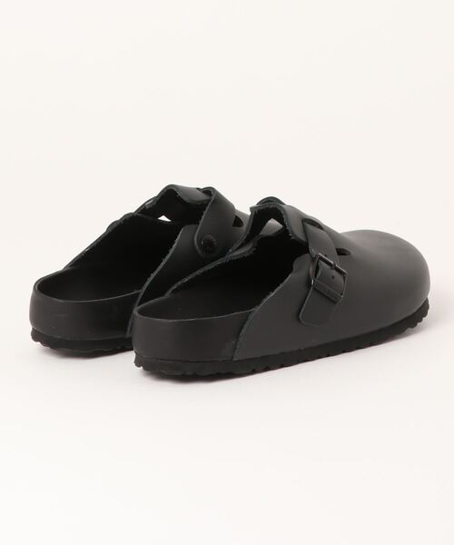 BIRKENSTOCK(ビルケンシュトック)の「BIRKENSTOCK | BOSTON EXQ NATURAL LEATHER MEN(サンダル・メンズ・ブラック・42/40/41)」の2枚目の写真