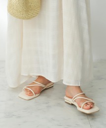 SENSE OF PLACE by URBAN RESEARCH | 『堀田真由さん着用』コードアシメサンダル(サンダル)