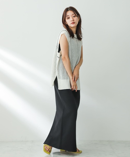 SENSE OF PLACE by URBAN RESEARCH（センスオブプレイスバイアーバンリサーチ）の「コードアシメサンダル（サンダル・レディース・イエロー/アイボリー/ブラック/シルバー・SMALL/MEDIUM/LARGE）」の12枚目の写真