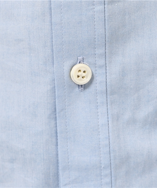 OUTLET（アウトレット）の「【BLOOM&BRANCH】SOSOブロードシャツ（シャツ/ブラウス・レディース・サックスブルー/ホワイト・1/0）」の9枚目の写真