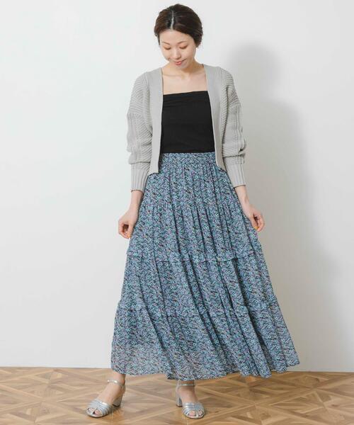 URBAN RESEARCH Sonny Label(アーバンリサーチサニーレーベル)の「ニットボレロカーディガン(カーディガン/ボレロ・レディース・ライトグレー/ラベンダー/オフホワイト・FREE)」の15枚目の写真