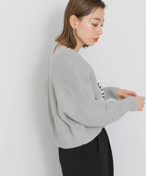 URBAN RESEARCH Sonny Label(アーバンリサーチサニーレーベル)の「ニットボレロカーディガン(カーディガン/ボレロ・レディース・ライトグレー/ラベンダー/オフホワイト・FREE)」の18枚目の写真