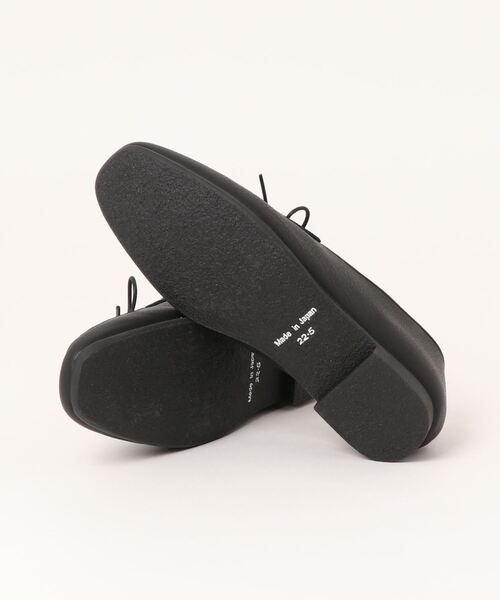 ENあしながおじさん（エンアシナガオジサン）の「防水│レースアップモカシューズ　5360507（ドレスシューズ・レディース・ライトグリーン/グレイッシュベージュ/ブラック/ブラック系その他・23.0cm/23.5cm/24.0cm/24.5cm/22.5cm）」の17枚目の写真