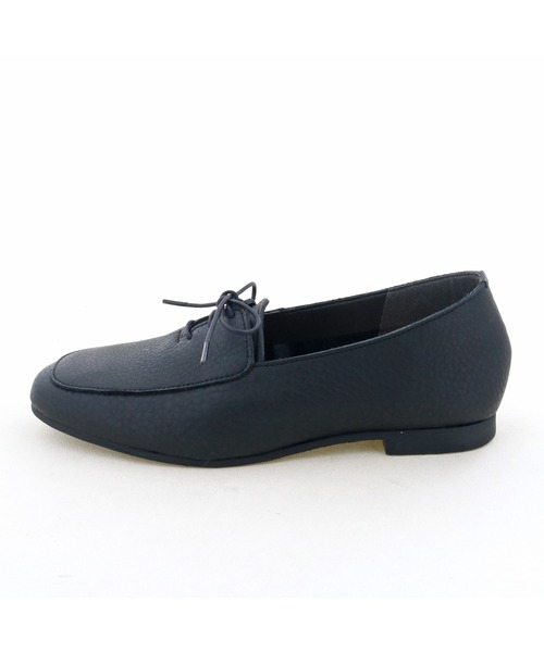 ENあしながおじさん（エンアシナガオジサン）の「防水│レースアップモカシューズ　5360507（ドレスシューズ・レディース・ライトグリーン/グレイッシュベージュ/ブラック/ブラック系その他・23.0cm/23.5cm/24.0cm/24.5cm/22.5cm）」の18枚目の写真