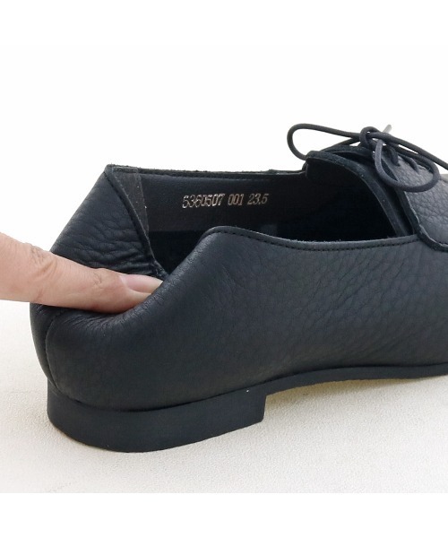 ENあしながおじさん（エンアシナガオジサン）の「防水│レースアップモカシューズ　5360507（ドレスシューズ・レディース・ライトグリーン/グレイッシュベージュ/ブラック/ブラック系その他・23.0cm/23.5cm/24.0cm/24.5cm/22.5cm）」の19枚目の写真