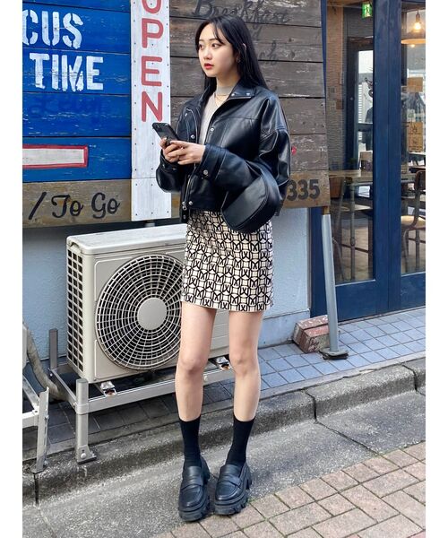 MURUA（ムルーア）の「MURUAロゴソックス（ソックス/靴下・レディース・グリーン/ホワイト/ブラック/オレンジ・FREE）」の9枚目の写真