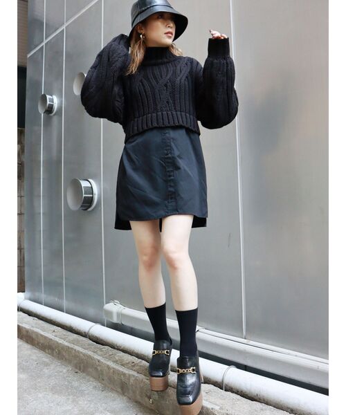 MURUA（ムルーア）の「MURUAロゴソックス（ソックス/靴下・レディース・グリーン/ホワイト/ブラック/オレンジ・FREE）」の15枚目の写真