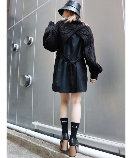 MURUA（ムルーア）の「MURUAロゴソックス（ソックス/靴下・レディース・グリーン/ホワイト/ブラック/オレンジ・FREE）」の16枚目の写真