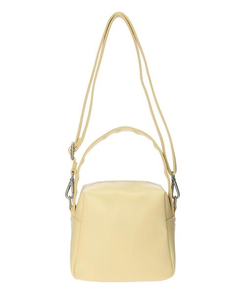 Lugnoncure(ルノンキュール)の「キューブ型バッグ(ハンドバッグ・レディース・イエロー/オフホワイト/ブラック・フリ-)」の19枚目の写真