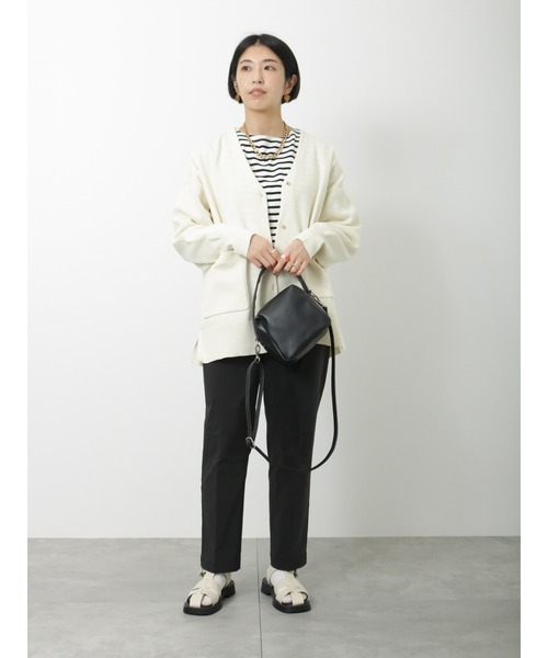 Lugnoncure(ルノンキュール)の「キューブ型バッグ(ハンドバッグ・レディース・イエロー/オフホワイト/ブラック・フリ-)」の5枚目の写真