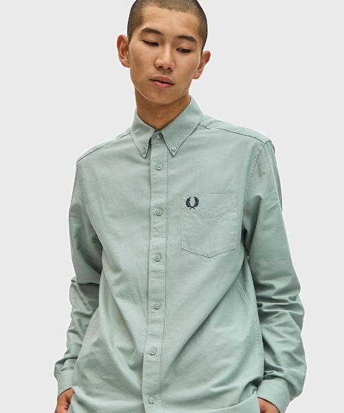 英国製 オリジナルフレッドペリーシャツThe Fred Perry Shirt Oxford Shirt(S 100：WHITE): | FRED PERRY JAPAN | フレッド