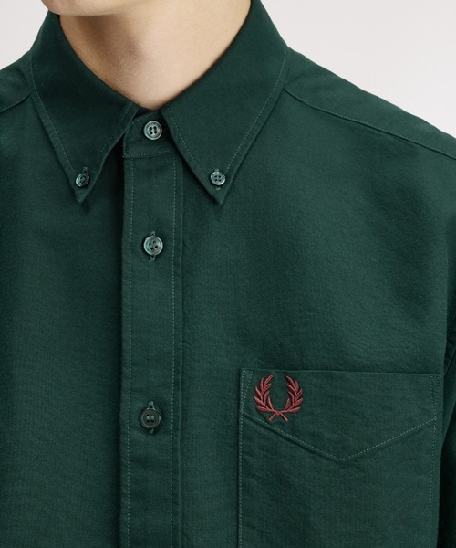 フレッドペリー オックスフォードシャツ 正規取扱店 FRED PERRY