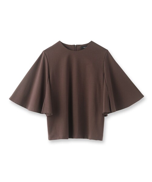 UNTITLED - UNTITLEDアンタイトル 濃グレー フレアスリーブシャツ Shirts【UNTITLED､シャツ・ブラウス】 | UNTITLED OFFICIAL SITE