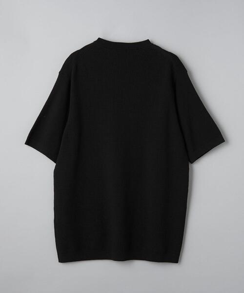 BEAUTY&YOUTH UNITED ARROWS(ビューティーアンドユースユナイテッドアローズ)の「【WEB限定 WARDROBE SMART】デオドラント ピケ ニット Tシャツ【抗菌・防臭】(ニット/セーター・メンズ・ホワイト/ブラック/グレー・S/M/L/XL)」の13枚目の写真