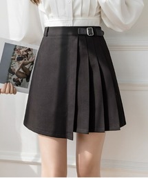 gossip!ロサンゼルス | ラップデザインプリーツミニスカート(スカート)