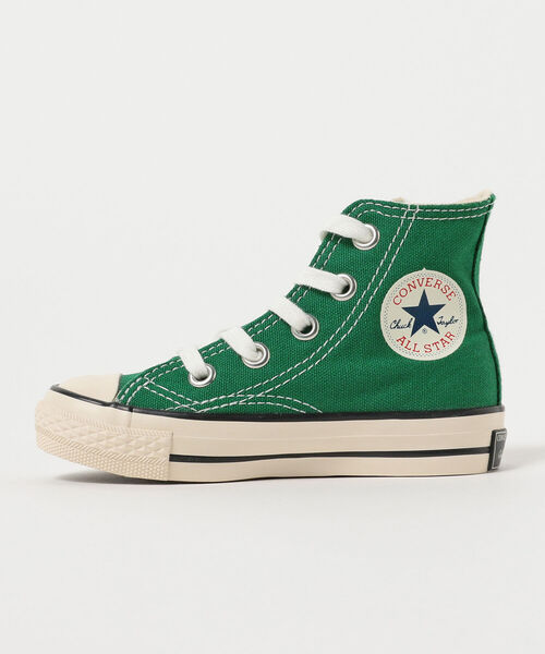 B:MING by BEAMS（ビーミングバイビームス）の「CONVERSE / CHILD ALL STAR N70Z HI（15～22cm）（スニーカー・キッズ・グリーン・15 /16/17/18/19/20/21/22）」の4枚目の写真